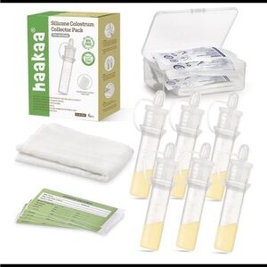 Haakaa Silicone Colostrum Collector Pack - 4mL, 5 Collectors